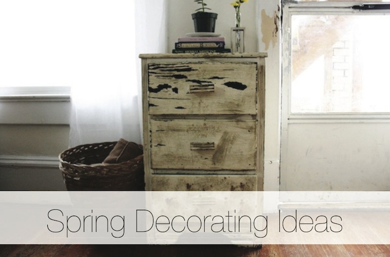 Spring Decorating Ideas | redleafstyle.com