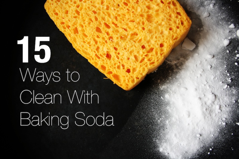 15 Ways to Clean With Baking Soda | redleafstyle.com
